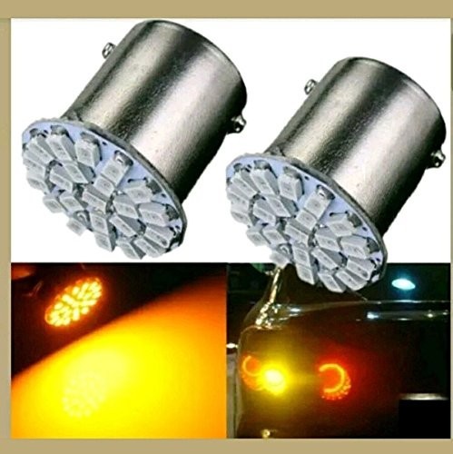 LED Bike Amber Indicator Light Bulb Lamp for car