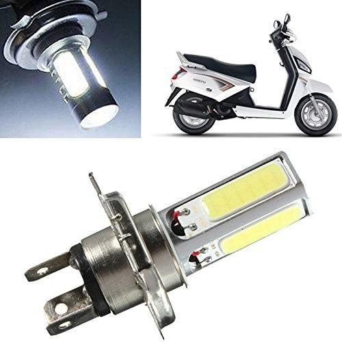 Led Cob White Light Bike Headlight Bulb / Motorcycle Bulb