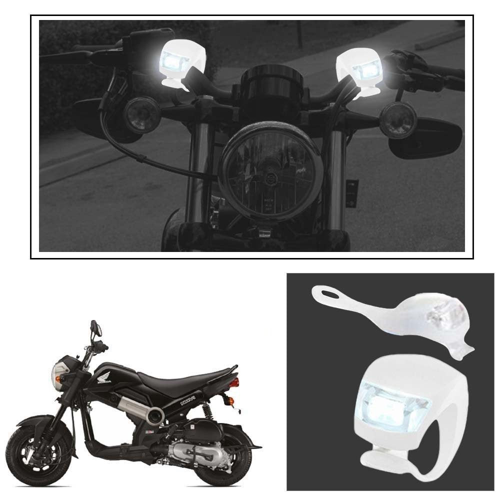 Led White Bike Light with Flashing Mode Motorcycle