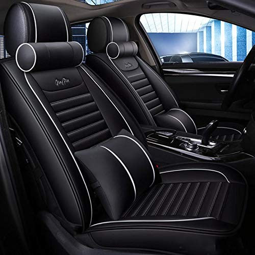 Maruti Suzuki Baleno KVD Butter Leather Luxury Car Seat Cover for Black