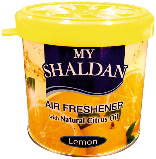 My Shaldan Lemon Car Air Freshener (Yellow, 80 g)