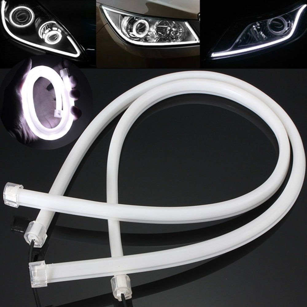 Neon White Tube DRL Light for Bike