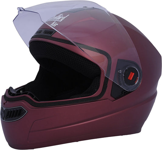 Steelbird Air SBA-1 Matte Full Face Helmet (Maroon)