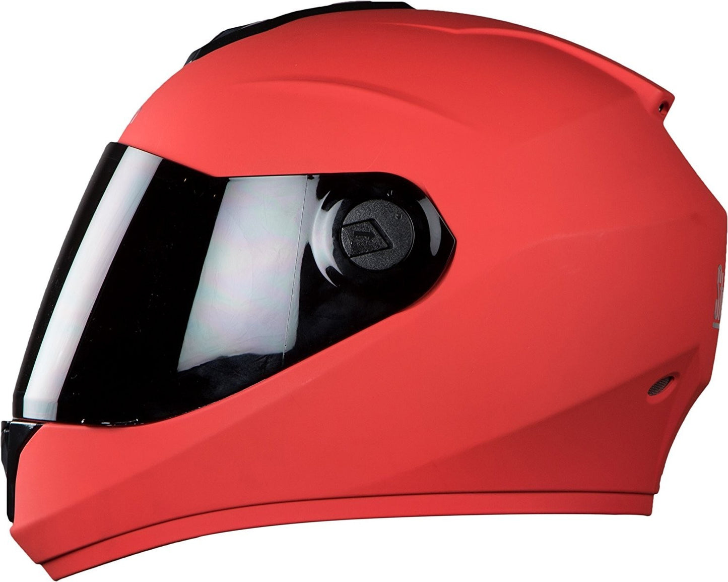 Steelbird Hi-Gn SBH-11 Dashing Full Face Helmet with Smoke Visor (Red)