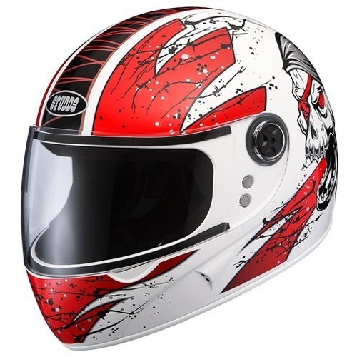 Studds Chrome Super D3 Helmet (White N2)