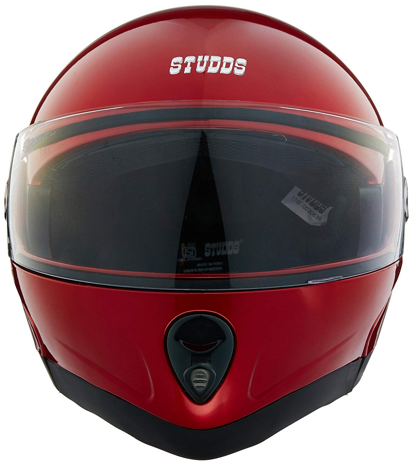 Studds Full Face Helmet Ninja 2G (Cherry Red)