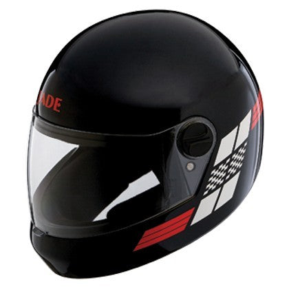 Studds Jade D1 With Reflective Decor Helmet (Black)