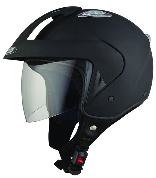 Studds KS-1 Metro Open Face Helmet (Matt Black)