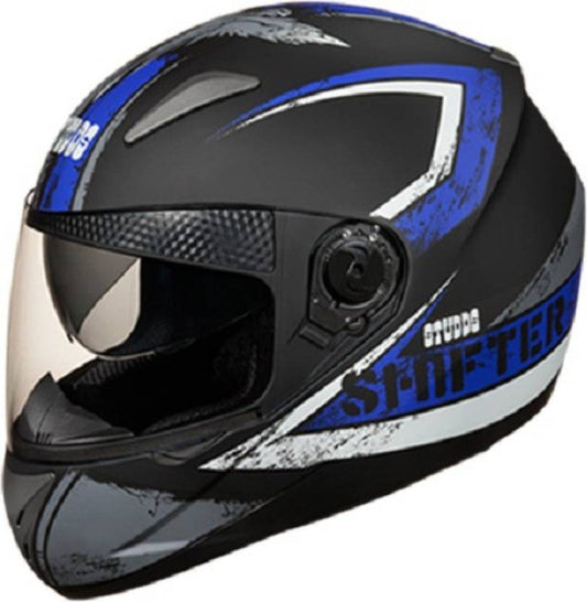 Studds Shifter D1 Helmet (Matt Black N1, XL)