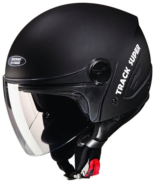 Studds Track Super Open Face Helmet (Matt Black)