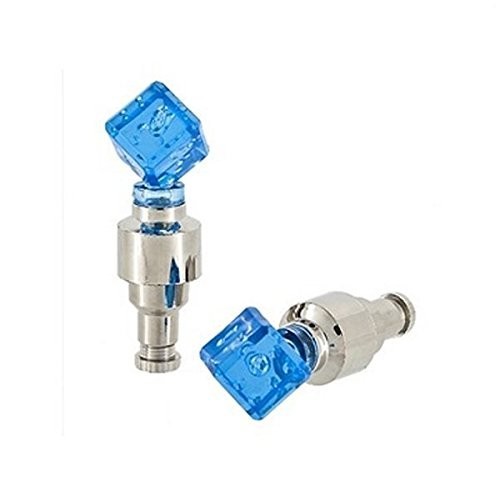 Tyre Valve Cap LED Light For Bike - Set of 2