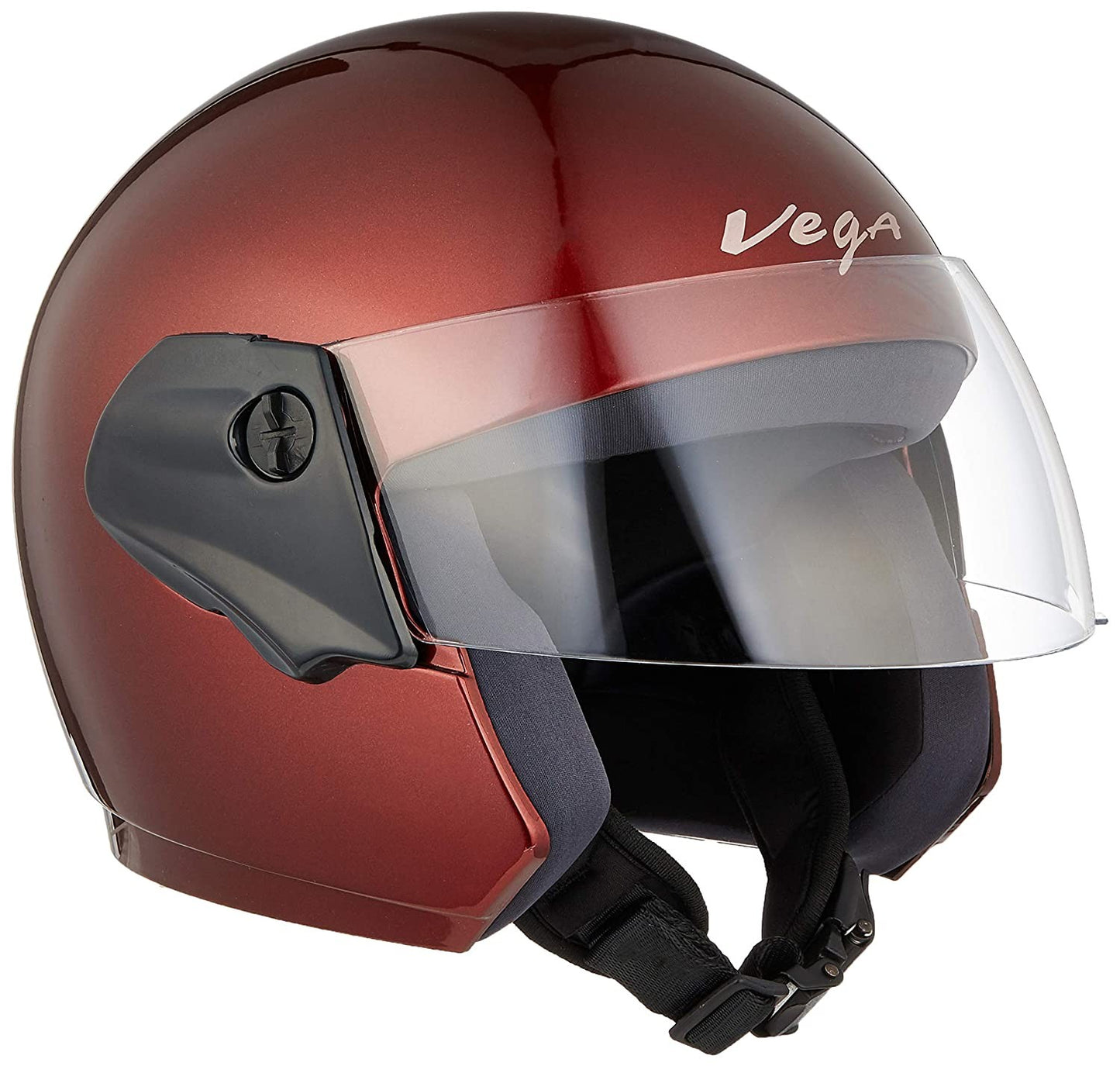 Vega Cruiser Burgundy Helmet