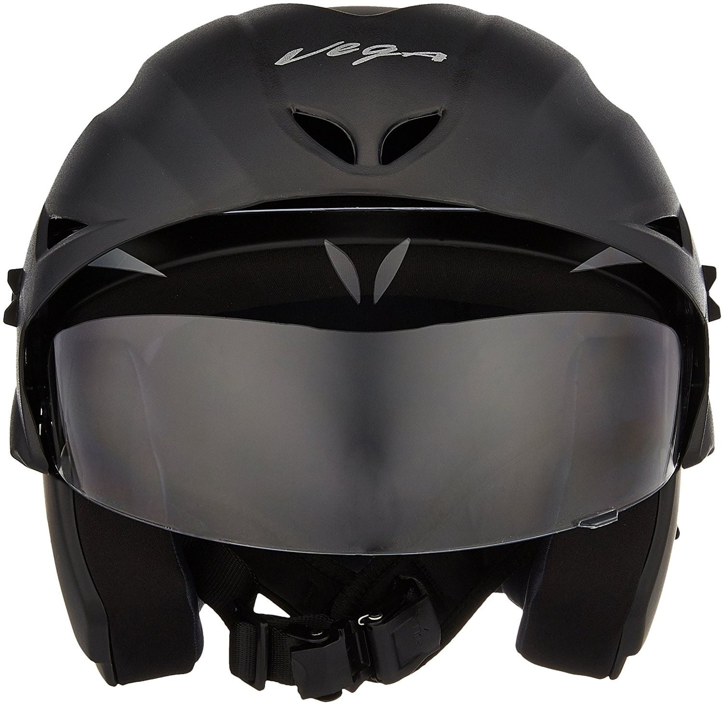 Vega Cruiser CR-W/P-K-M Open Face Helmet (Black)