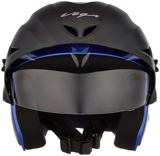 Vega Cruiser CR-W/P-MB-M Open Face Helmet (Metalic Blue)