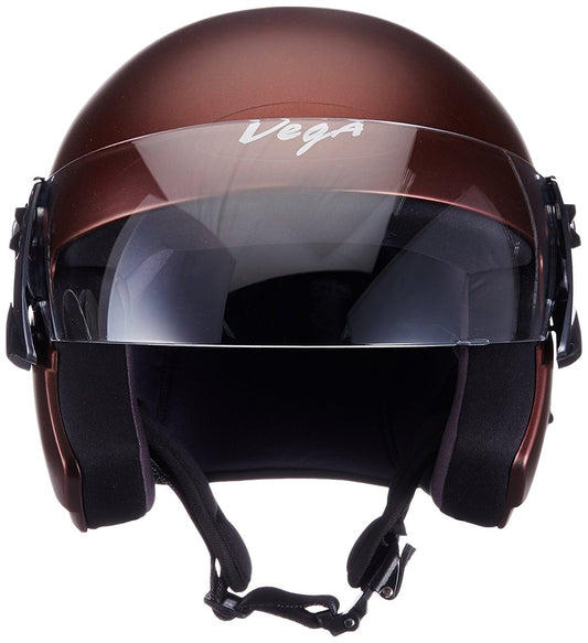 Vega Cruiser Dull Burgundy Helmet