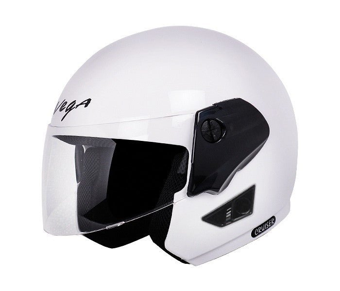 Vega Cruiser White Helmet