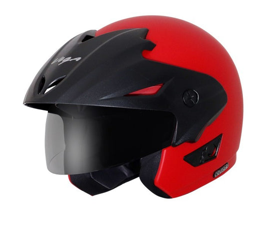 Vega Cruiser W/P Dull Red Helmet