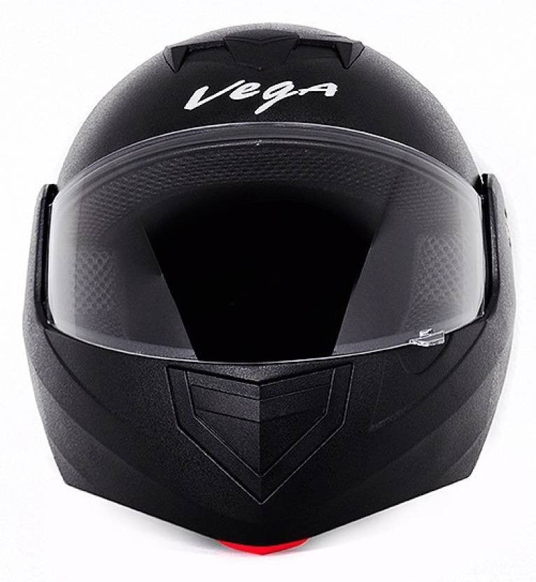 Vega Crux Motorbike Helmet (Black)