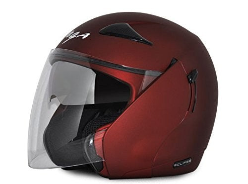 Vega Eclipse Dull Burgundy Helmet