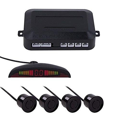 1 Set Sensor Kit Car Auto LED Display 4 Sensors for All Cars Reverse Assistance Backup Radar Monitor Parking System 7 Color
