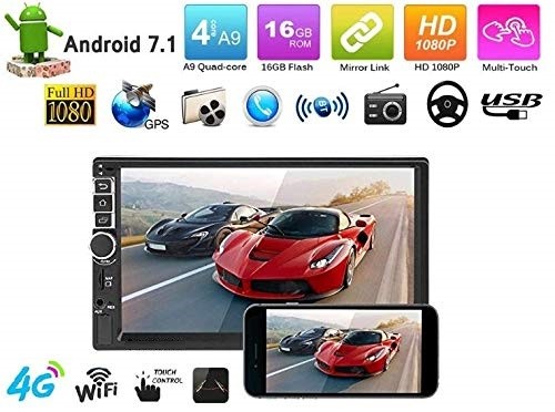 VP1 Android 2din 7-inch Capacitive Touch GPS AM/Mirror/Wifi/Bluetooth