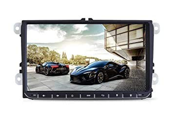 VP1 Android 9-0 Touch Screen Double Din Car Stereo Player with Navigation/GPS/WiFi/Bluetooth Full HD