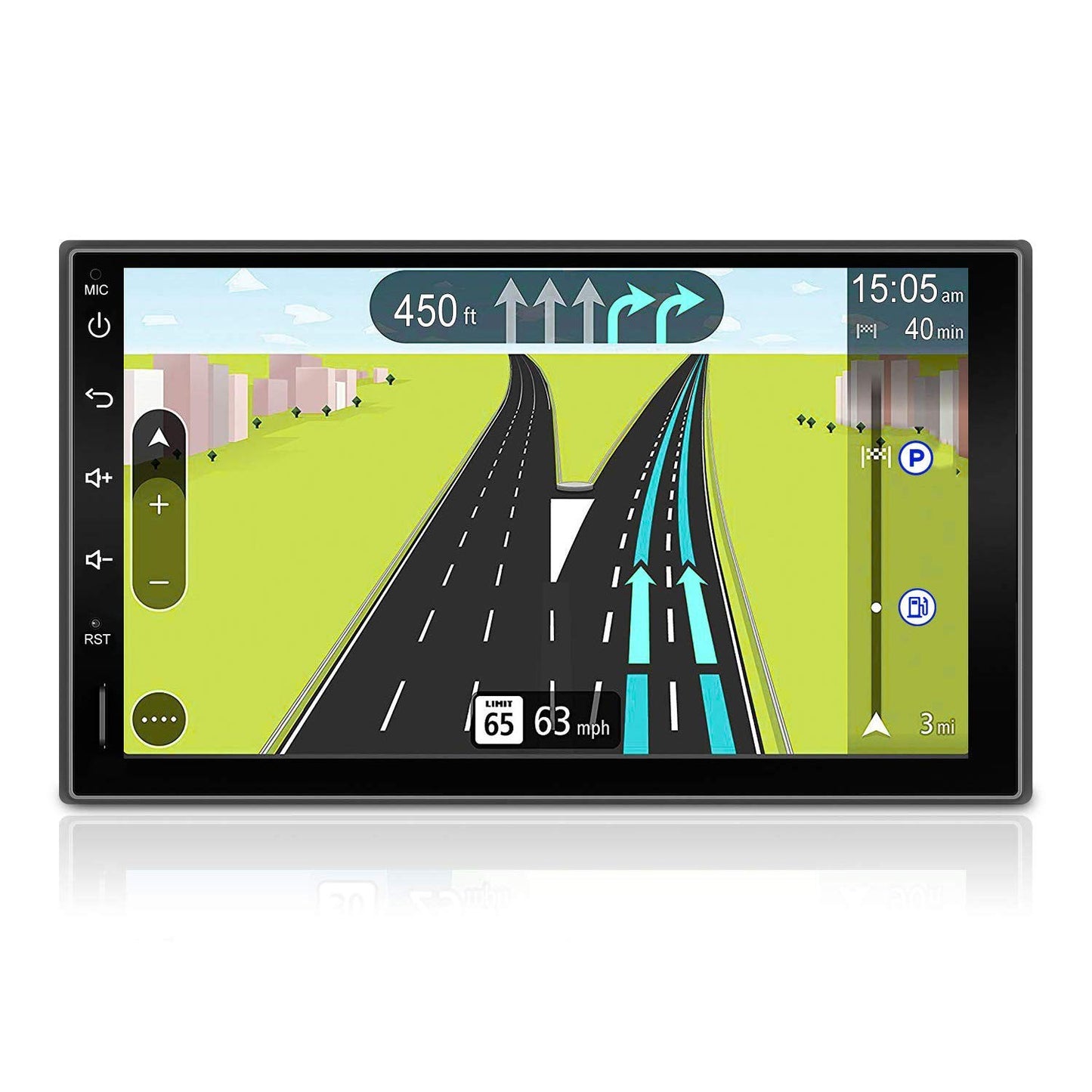 VP1 Android Stereo 7 inch GPS|Steering Wheel Control|Mirror||USB|WiFi