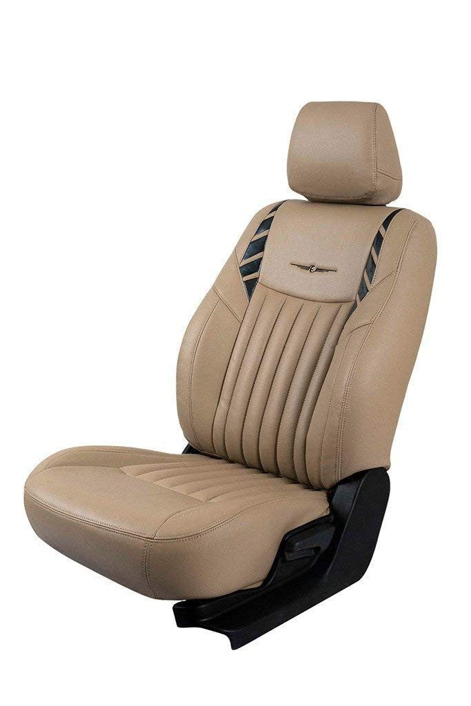 VP1 Beige Art Leather Seat Cover Hyundai Creta 2020