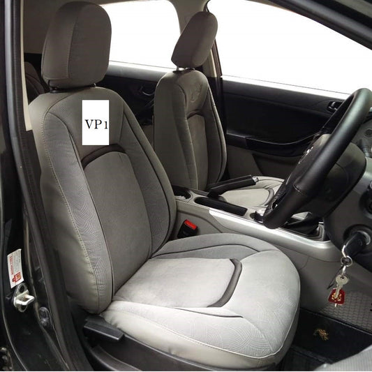 VP1 Grey and Black Fabric Car Seat Cover for Hyundai Creta 2020