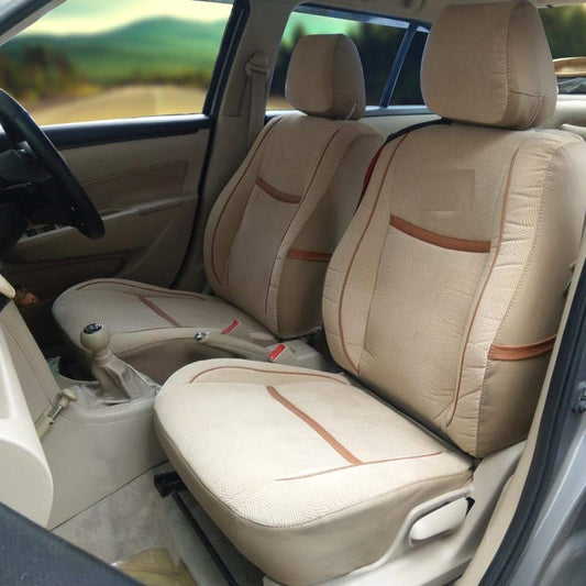 VP1 Beige Fabric Car Seat Cover for Hyundai Creta