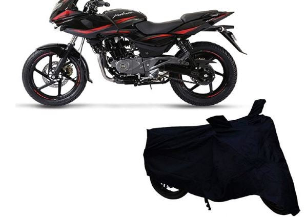 VP1 Bike Body Cover for Bajaj PULSAR 220F (Black)