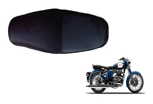 VP1 Bike Seat Cover PU Leather for Royal Enfield Classic 350 Pack of 1