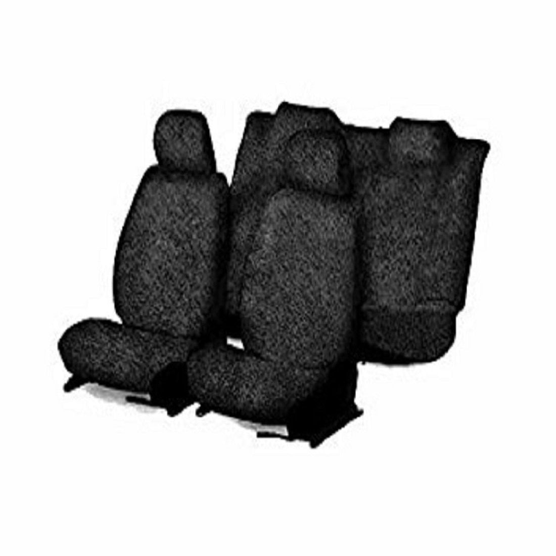 VP1 Black Car Seat Cover for Swift Dzire / SX4 / Hyundai Verna Fluidic / Fiat Linea / Ford Fiesta / Honda Civic / Baleno