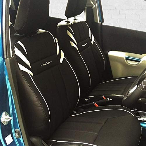 VP1 Black Fabric Car Seat Cover for Hyundai Creta SX(O) Facelift 2018 Onwards