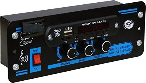 VP1 Car USB Player Bass Treble with Bluetooth/USB/AUX/MC/FM Car Stereo