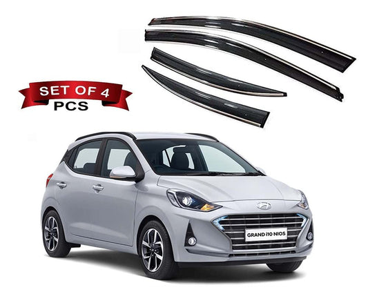 VP1 ‎Hyundai I10 Grand Neos Door Visor(Set of 4)