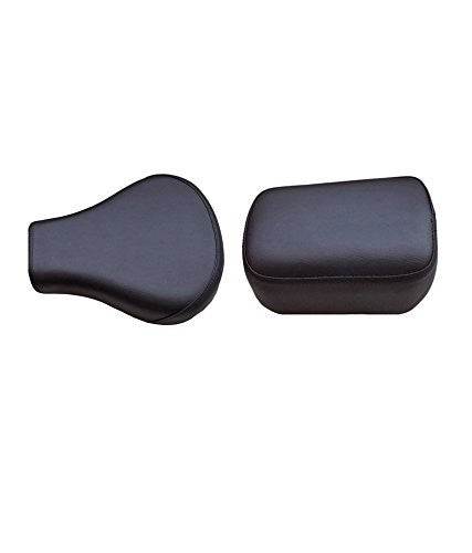 VP1 Leatherhette Black Color Bike Seat Cover - Pack Of 2 For Royal Enfield Thunderbird 350