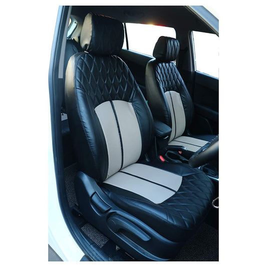 VP1 Pu Faux Leather Car Seat Cover for Hyundai Creta (Blue)