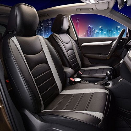 VP1 PU Leather Black Beige Car Seat Cover for Hyundai Creta