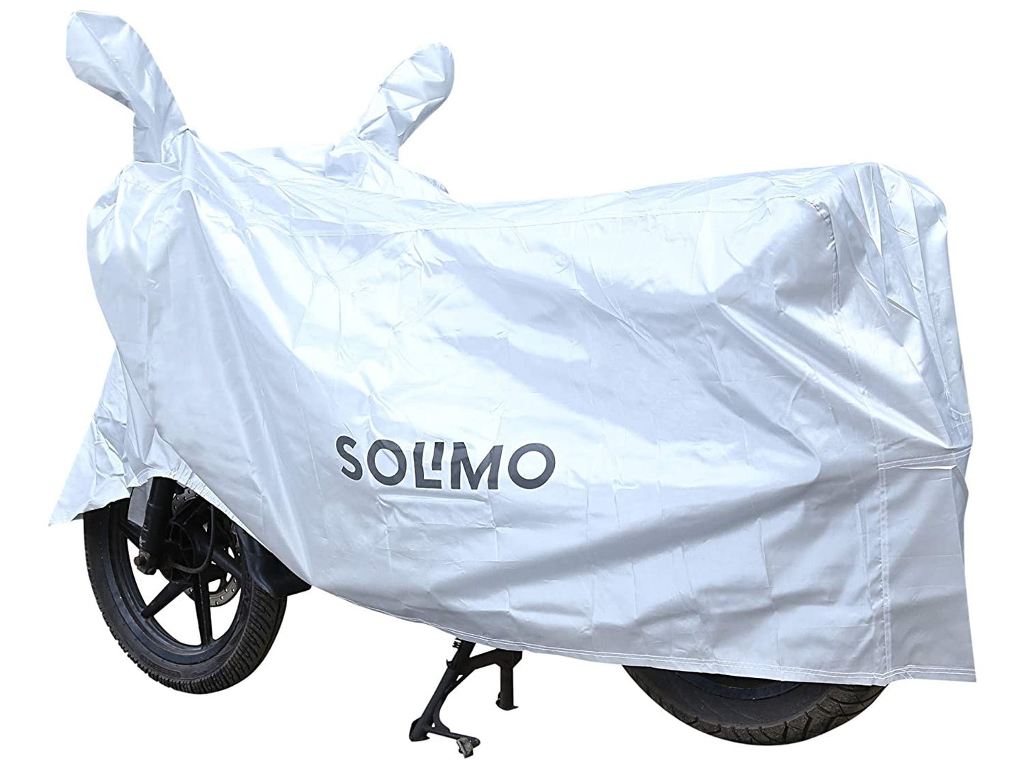 VP1 Solimo UV Protection & Dustproof Bike Cover (Silver)