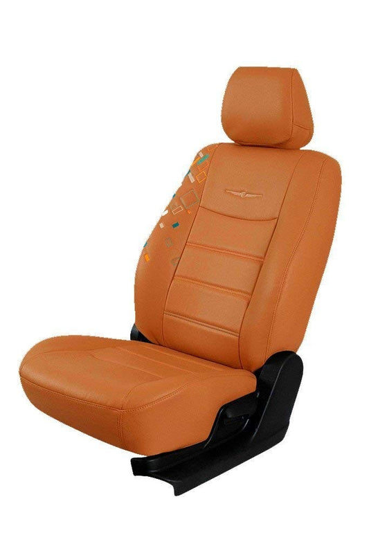 VP1 Tan Art Leather Seat Cover Hyundai Creta 2020