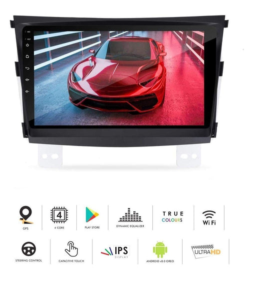 VP1 Touch Android Stereo with GPS/Wi-Fi/Mirror Compatible for XUV 300