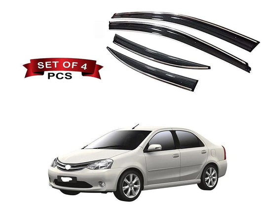 VP1 ‎Toyota Etios Door Visor(Set of 4)