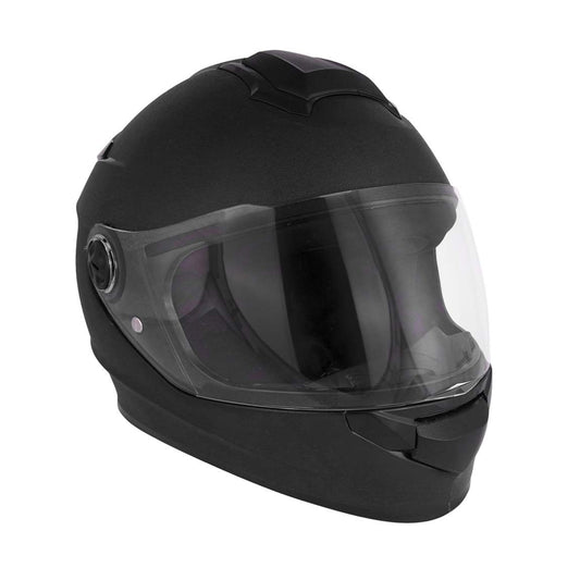 VP1 ISI Certified Full Face Helmet Impact Resistant ABS Shell Clear Visor