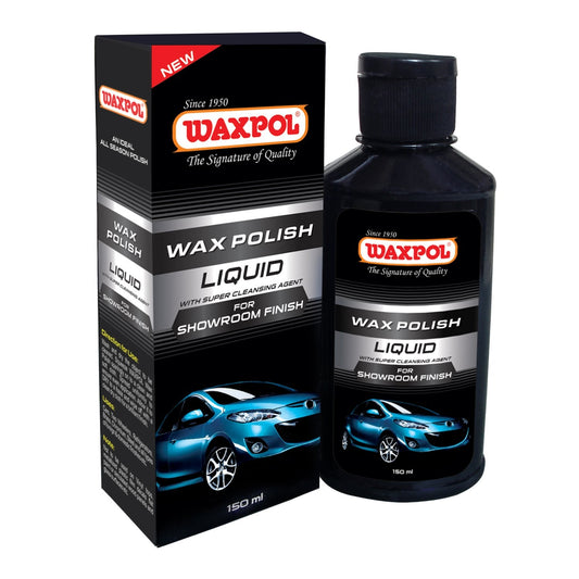 Waxpol Showroom Finish Liquid Car Polish (150 ml)